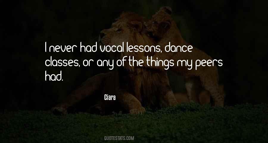 Dance Lessons Quotes #1724229