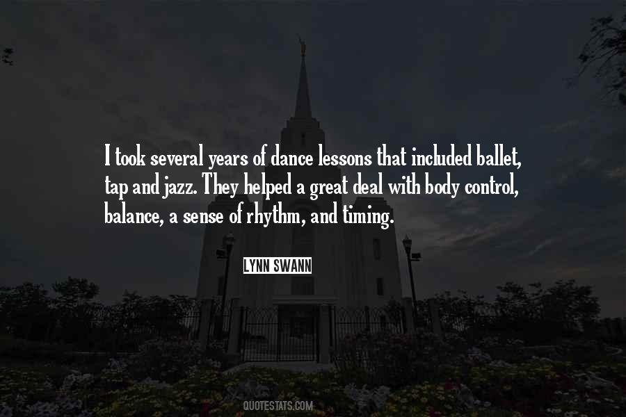 Dance Lessons Quotes #1738971