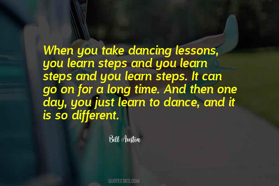 Dance Lessons Quotes #744894