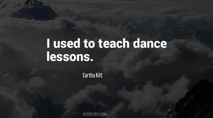 Dance Lessons Quotes #870793