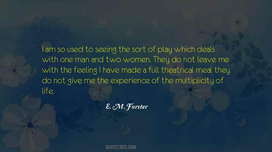 Theatrical Experience Quotes #618435