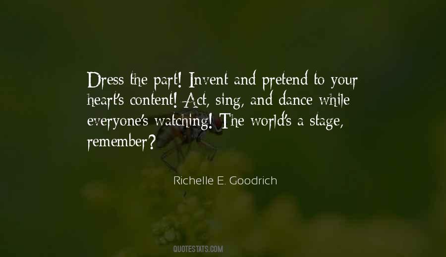 Dance Stage Quotes #1556185