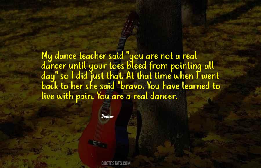 Dance Until Quotes #73726