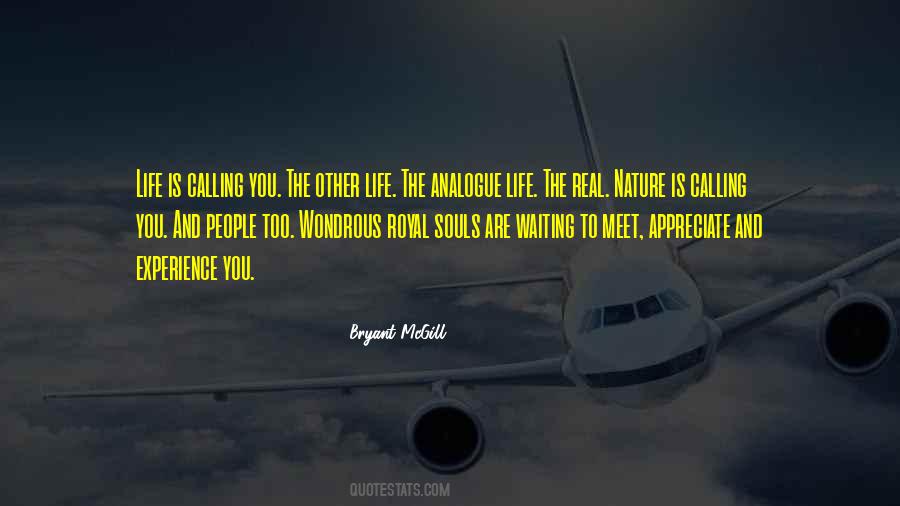 Analogue Life Quotes #1270710