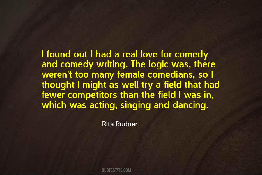 Dancing And Acting Quotes #1061914