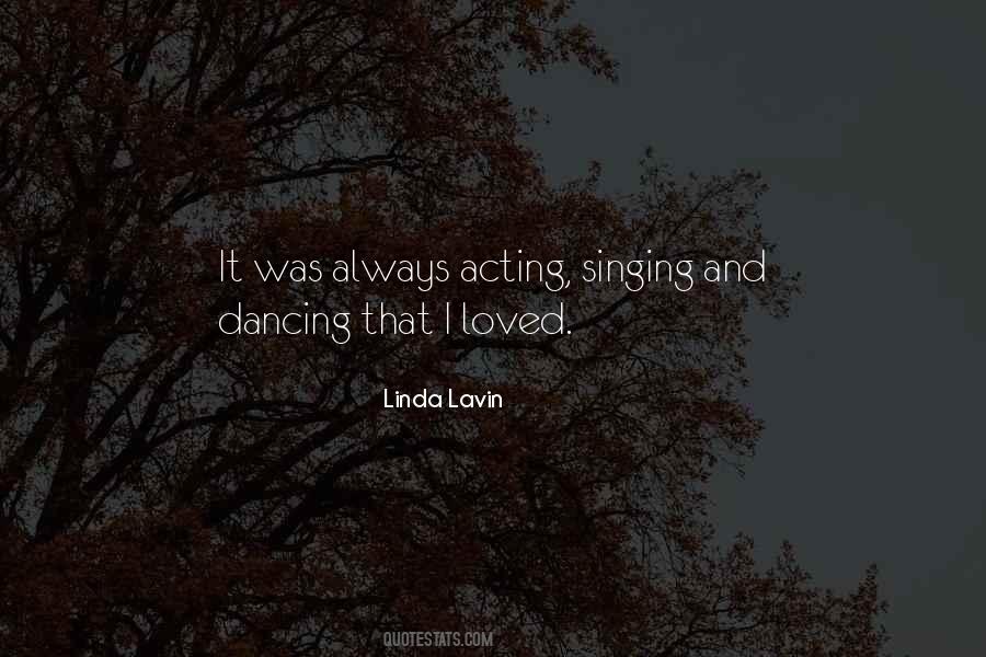 Dancing And Acting Quotes #791321