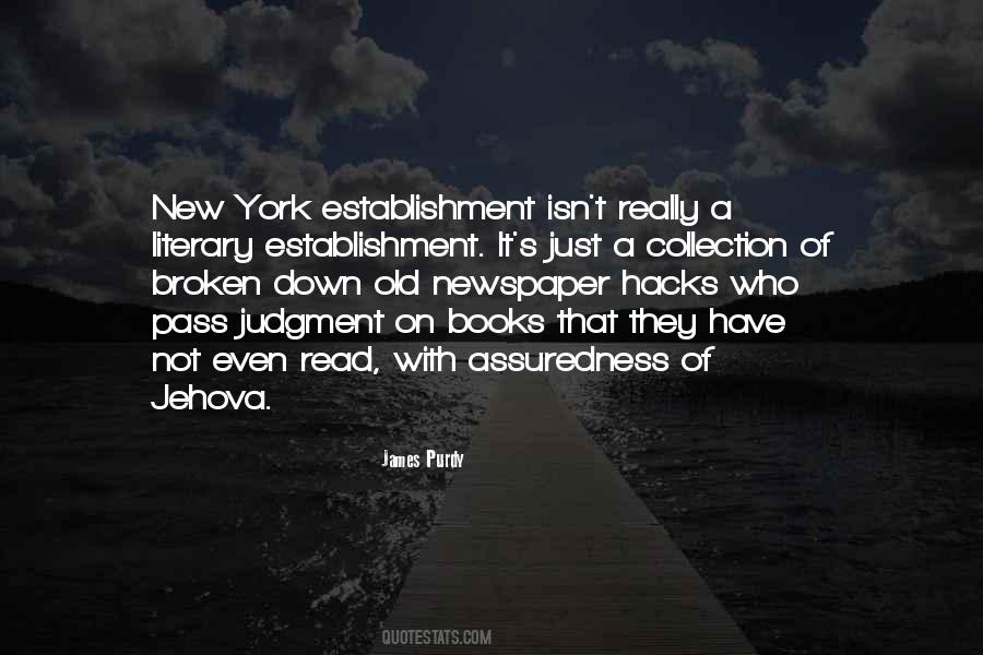 Books New York Quotes #945787