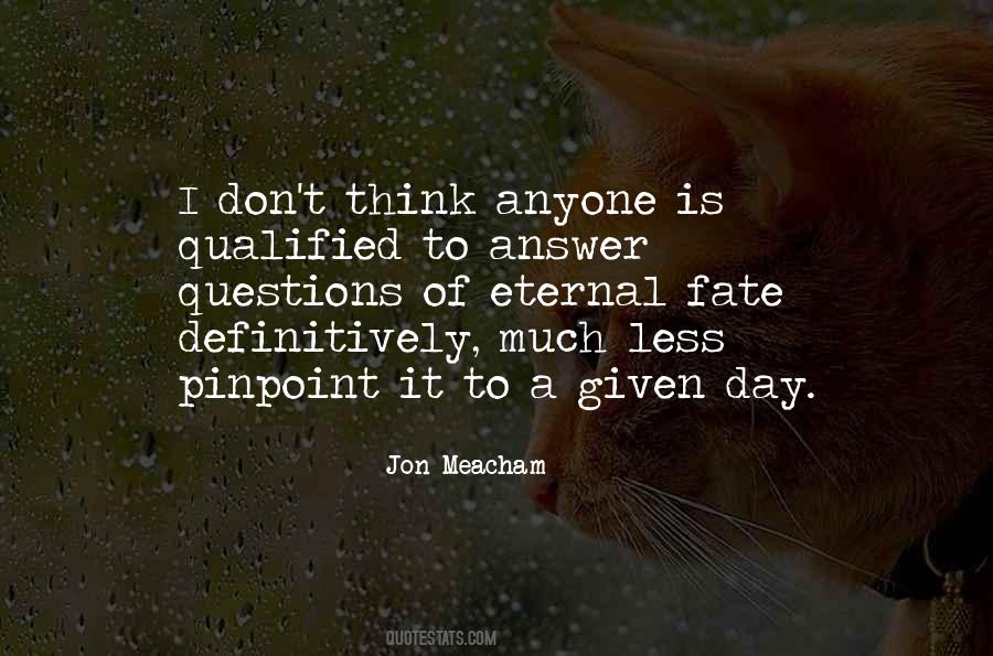 Answer Given Quotes #1370524