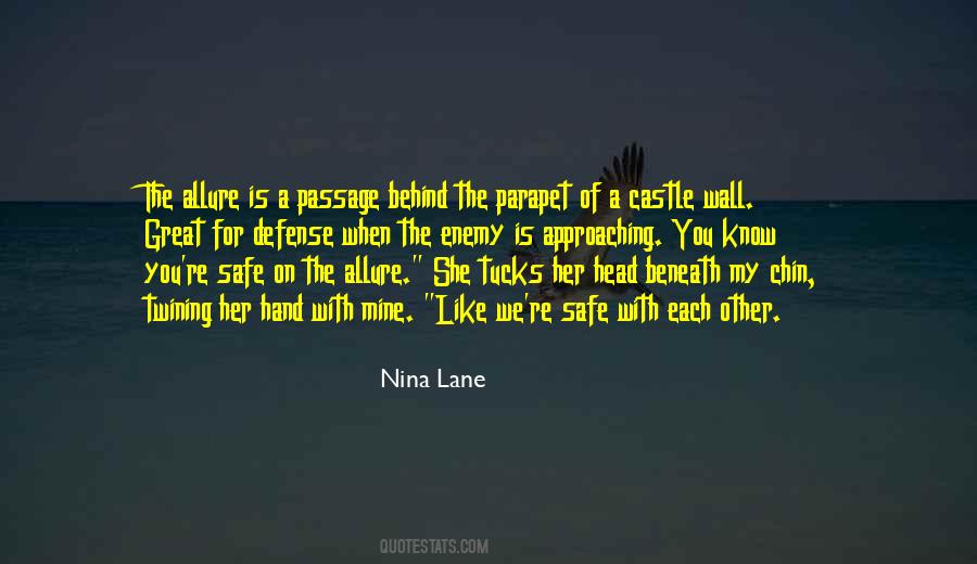 Enemy Is Behind Us Quotes #214597