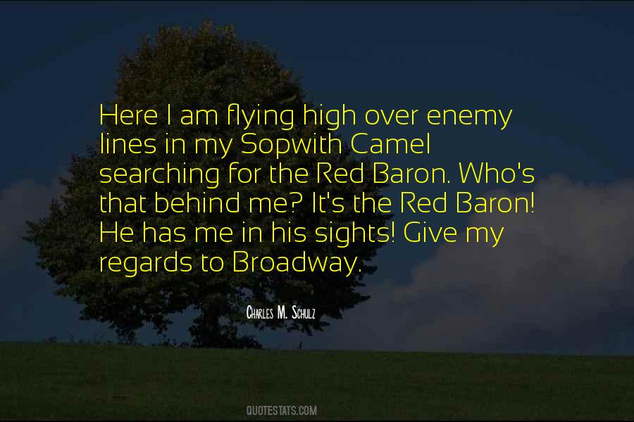 Enemy Is Behind Us Quotes #244471