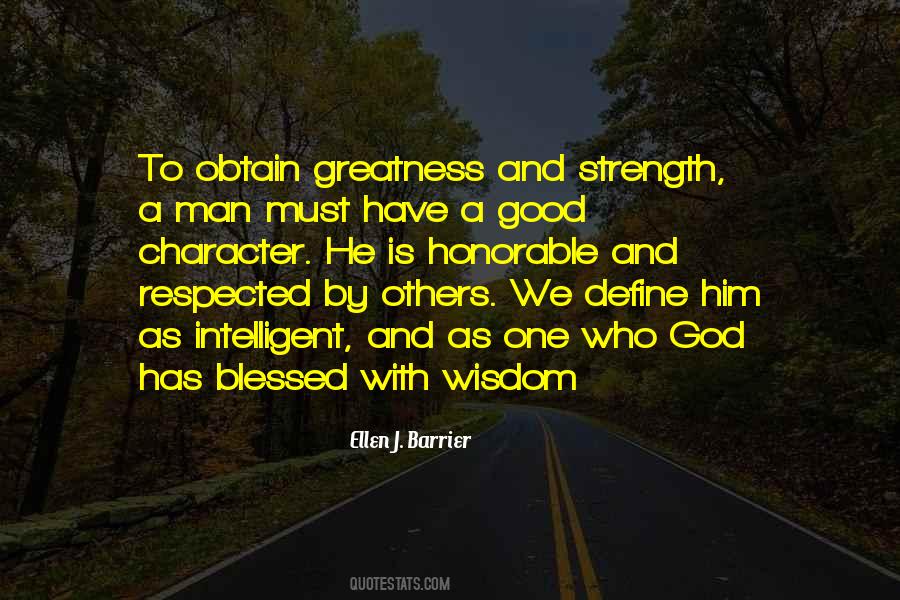 God Blessed Me With A Good Man Quotes #650116