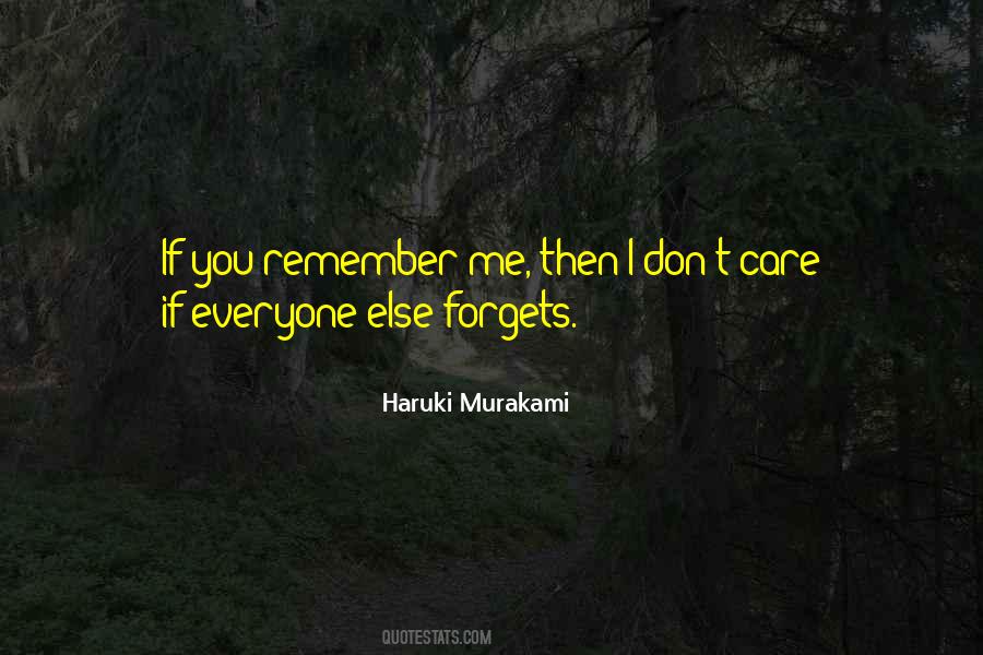 Haruki Murakami Love Quotes #1445250