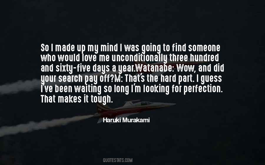 Haruki Murakami Love Quotes #485617