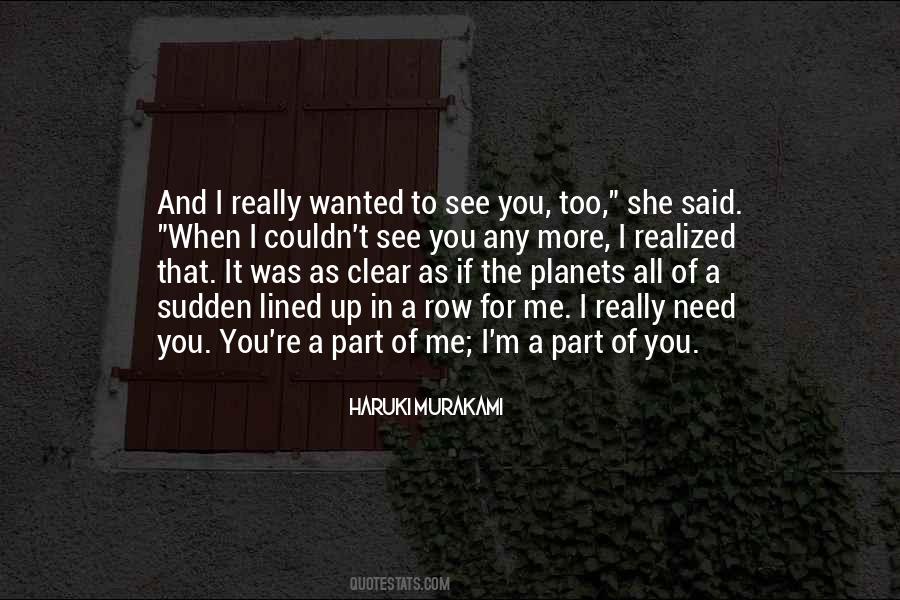 Haruki Murakami Love Quotes #6231