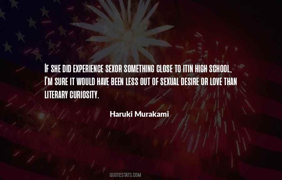 Haruki Murakami Love Quotes #845373