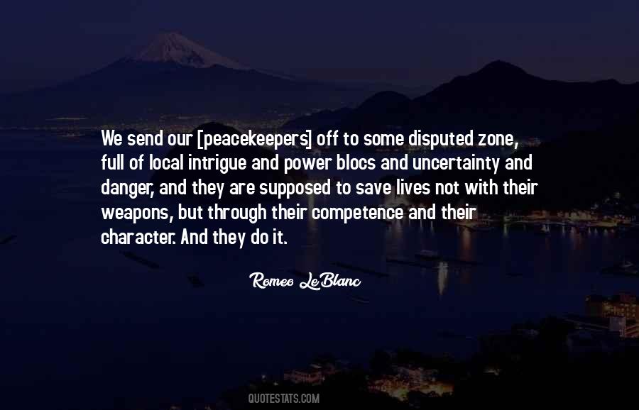 Danger Zone Quotes #491650