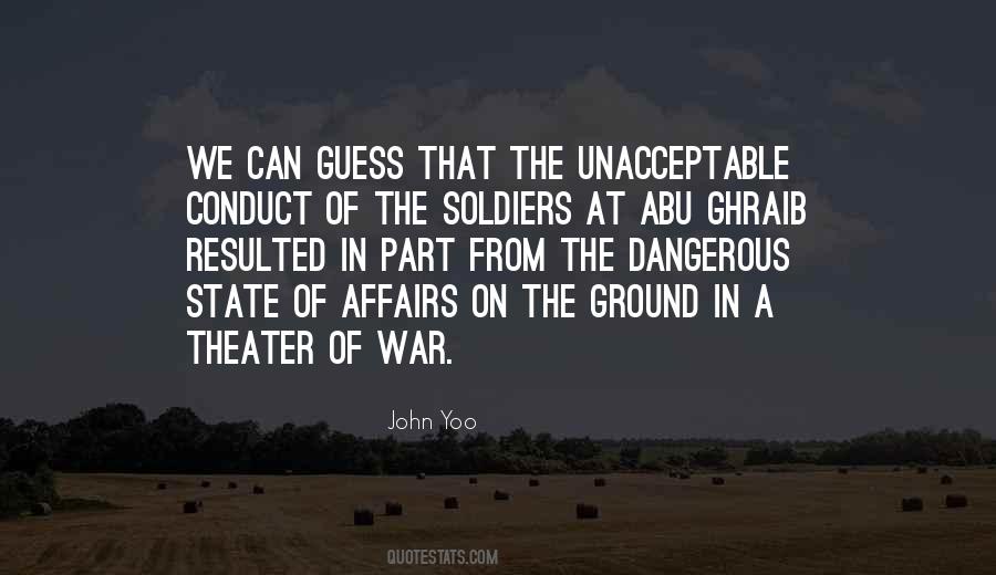 Dangerous War Quotes #313418