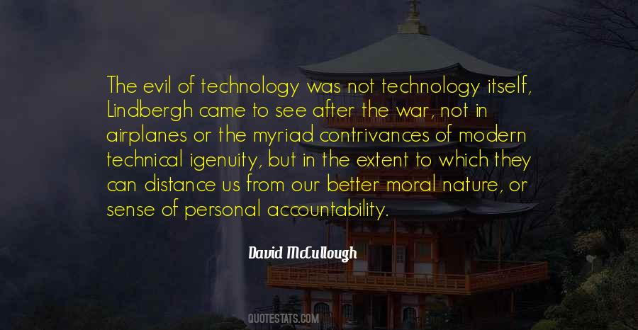 Evil Of Technology Quotes #1043306