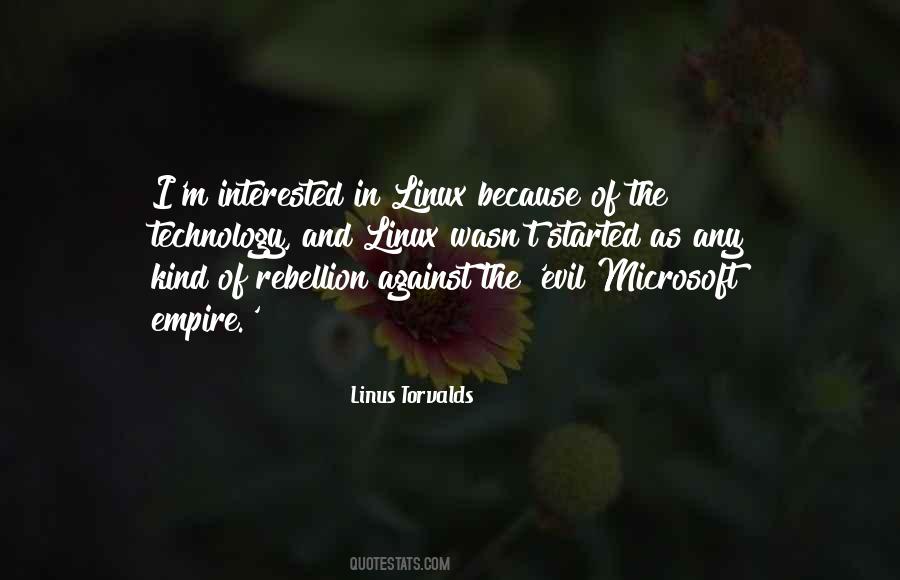 Evil Of Technology Quotes #1155657
