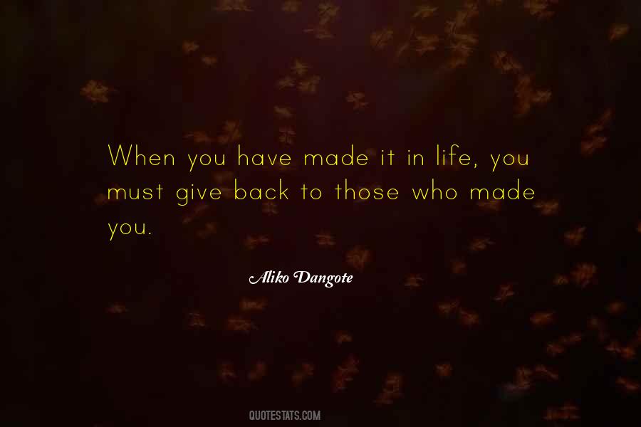 Dangote Quotes #1740693