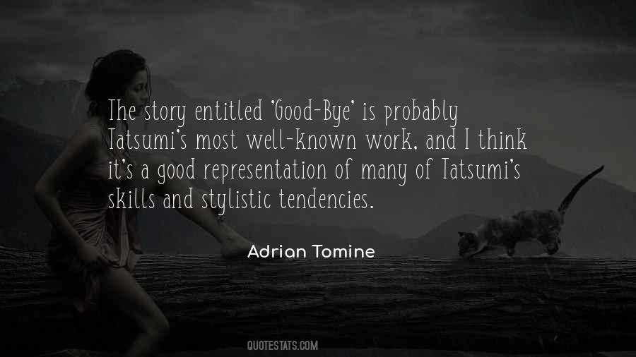 Tatsumi X Quotes #1404614