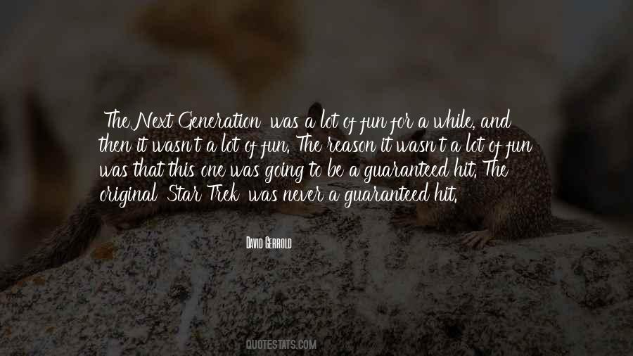 Gerrold David Quotes #738645
