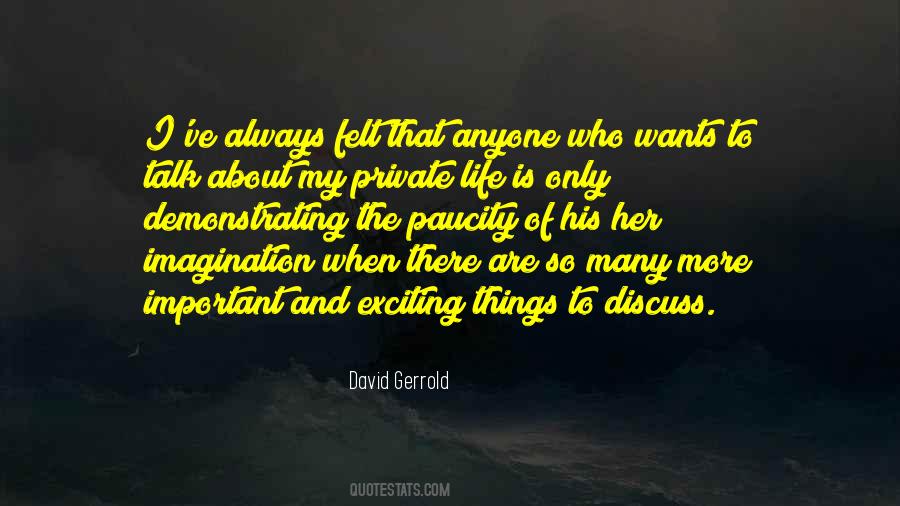 Gerrold David Quotes #739200