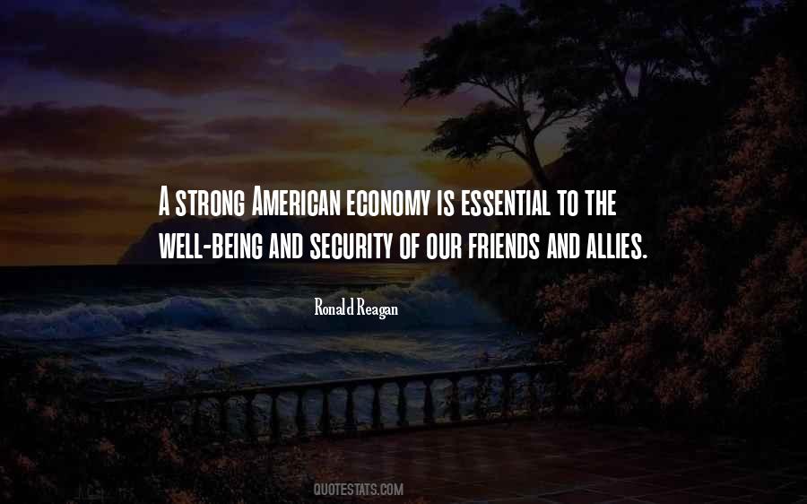 A Strong Economy Quotes #1662709