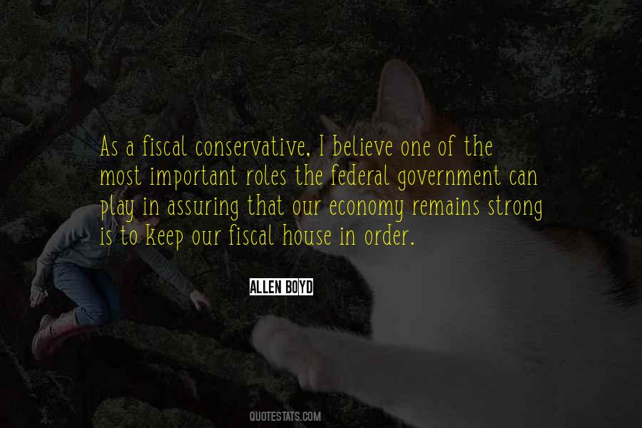 A Strong Economy Quotes #1850058