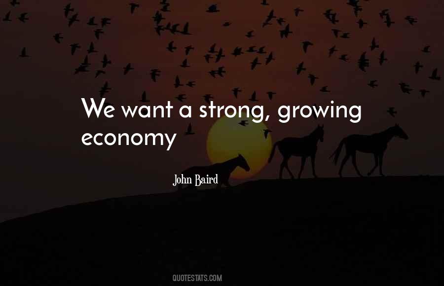 A Strong Economy Quotes #193347
