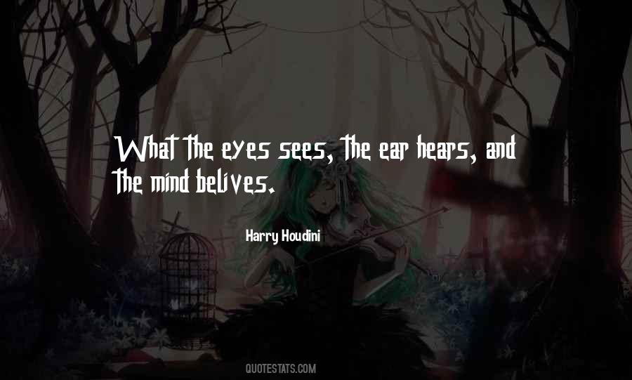 Mind Sees Quotes #994213