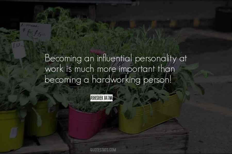 Hardworking People Quotes #974474