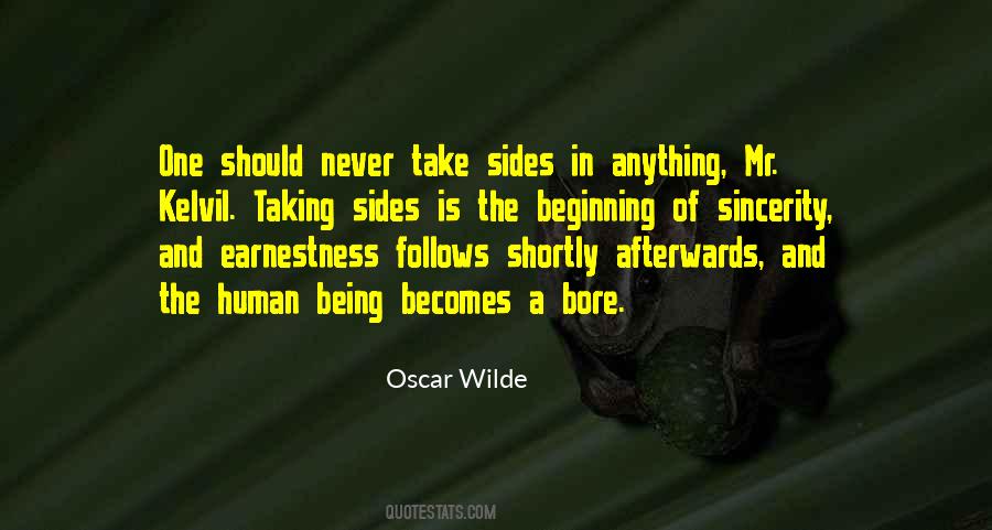 Take Sides Quotes #1295394