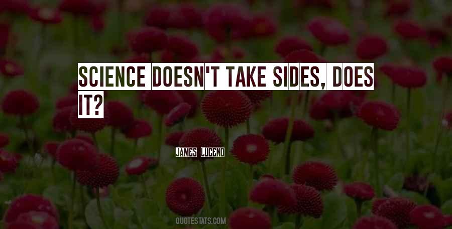 Take Sides Quotes #340627
