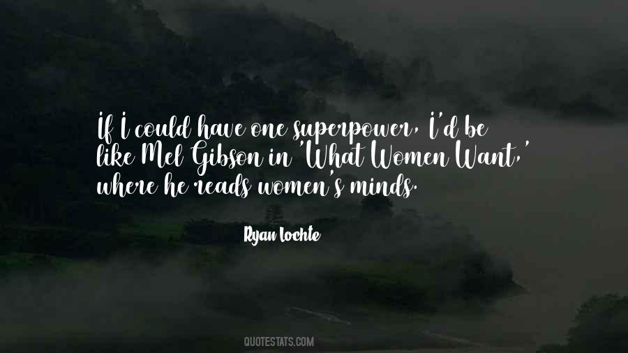 What Women Want Quotes #1175250