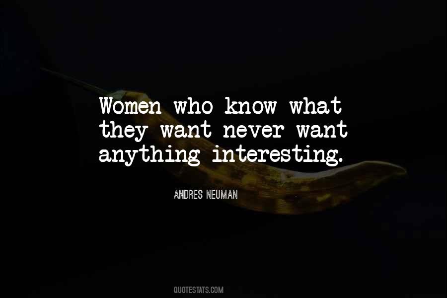 What Women Want Quotes #484008