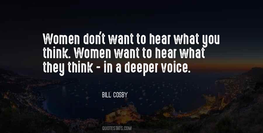 What Women Want Quotes #56746
