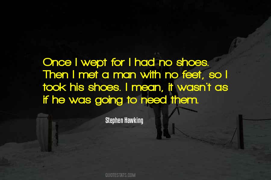 Shoes For Men Quotes #1134075