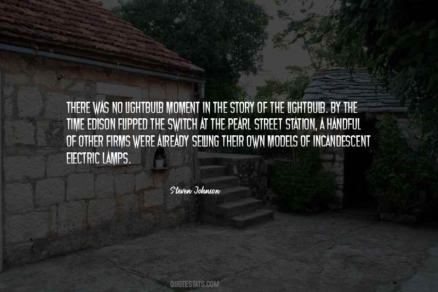Electric Lamps Quotes #19022