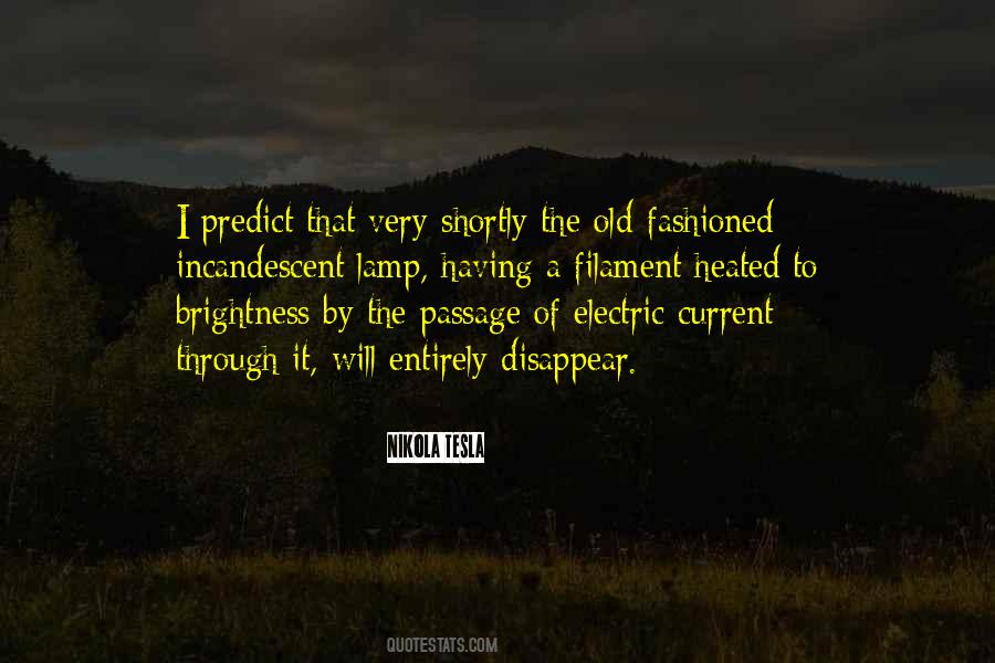 Electric Lamps Quotes #344803