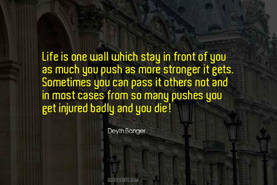 Front Of You Quotes #1178475
