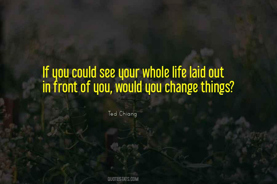 Front Of You Quotes #1274813