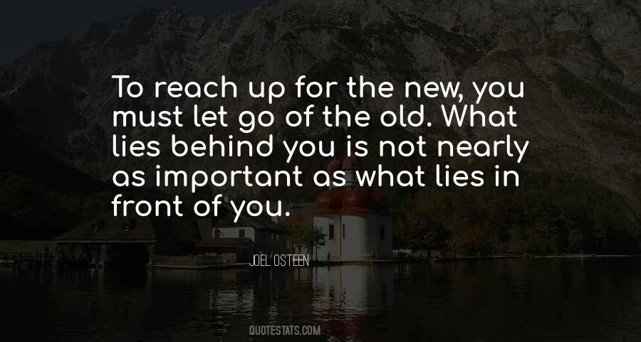 Front Of You Quotes #1368010