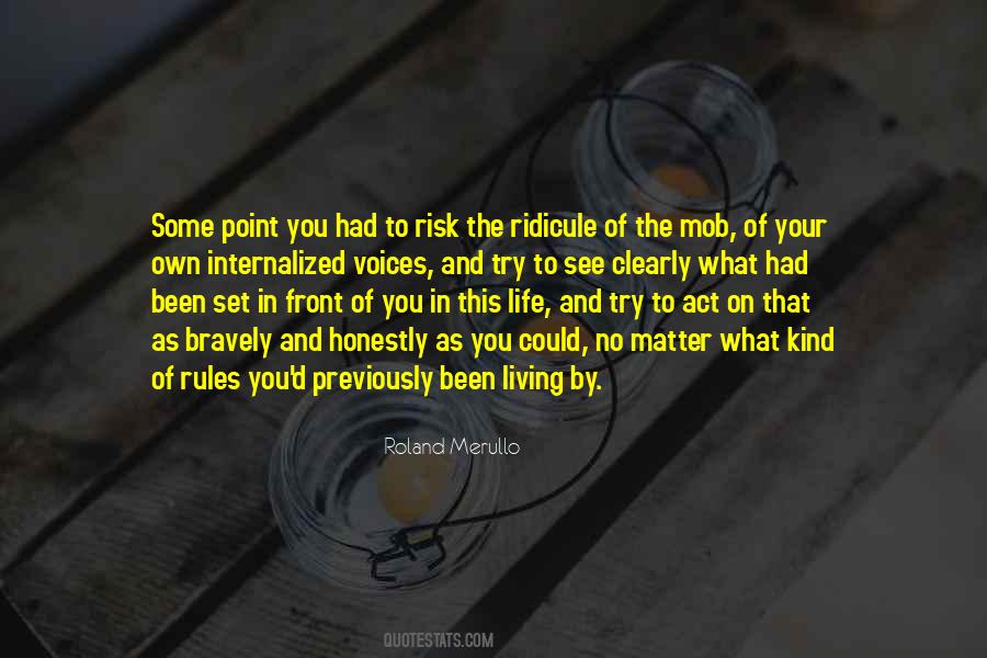 Front Of You Quotes #1372675