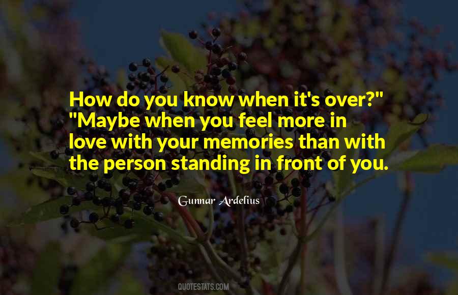 Front Of You Quotes #1385711