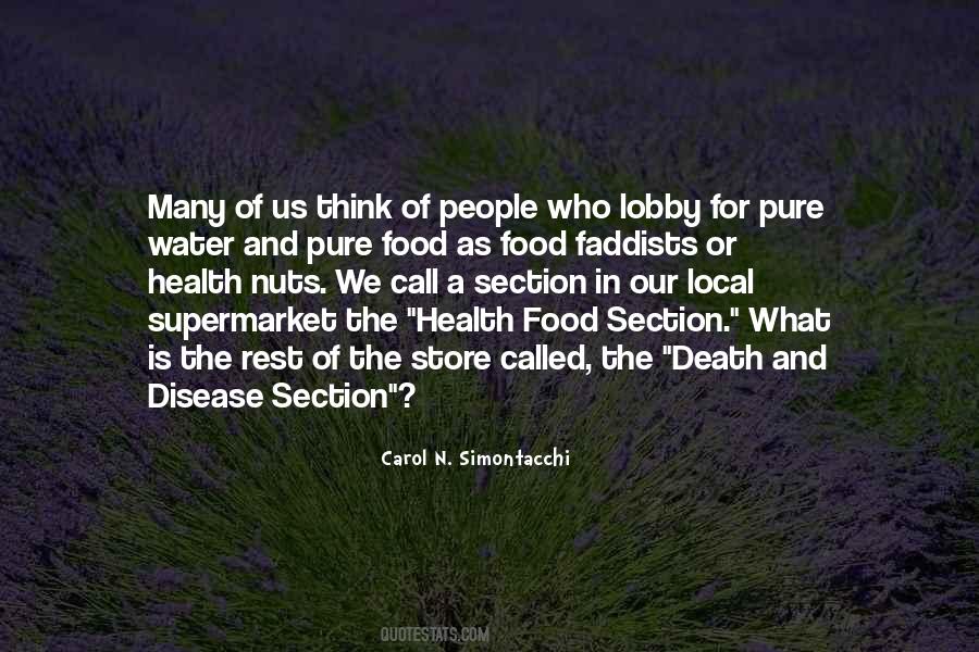 Food For Health Quotes #912649