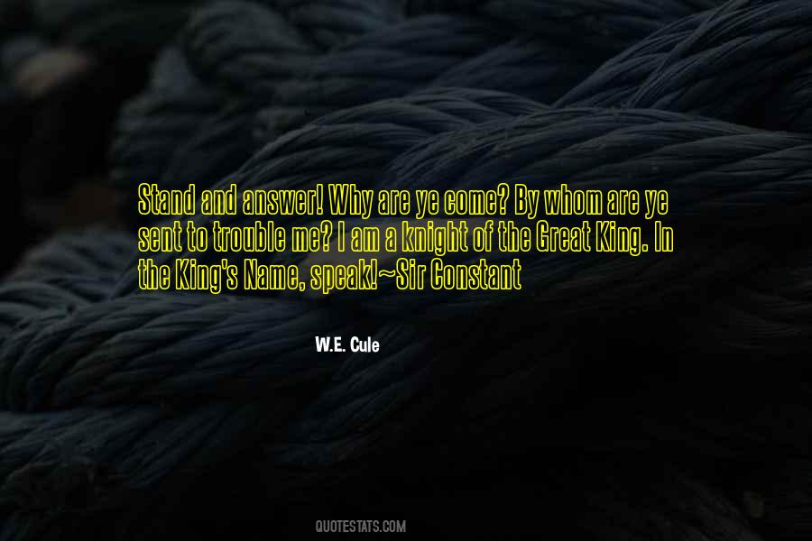 Cubitt And West Quotes #1419697