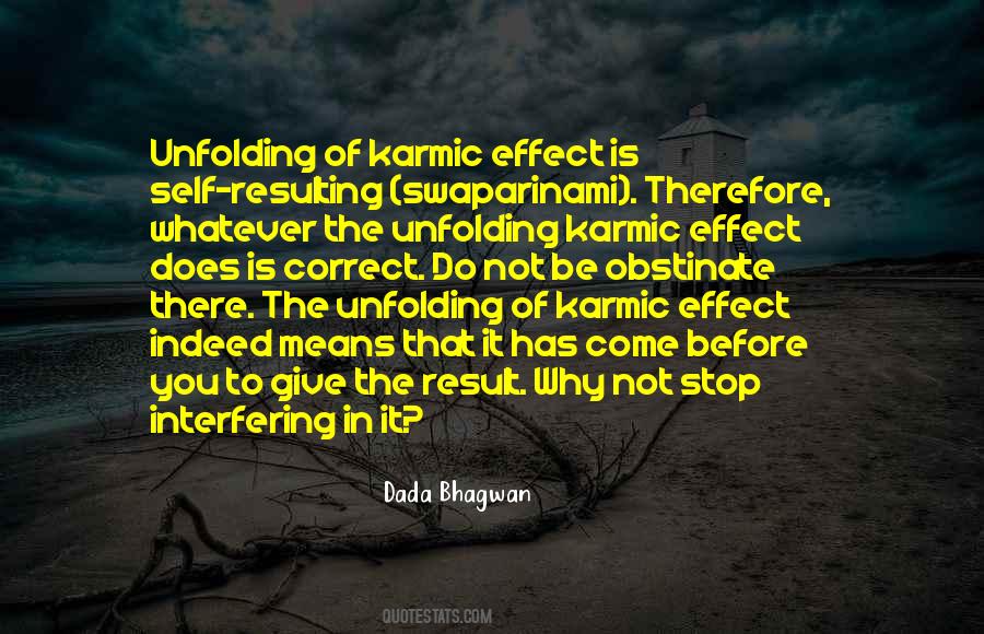 Quotes About Karmic #117806