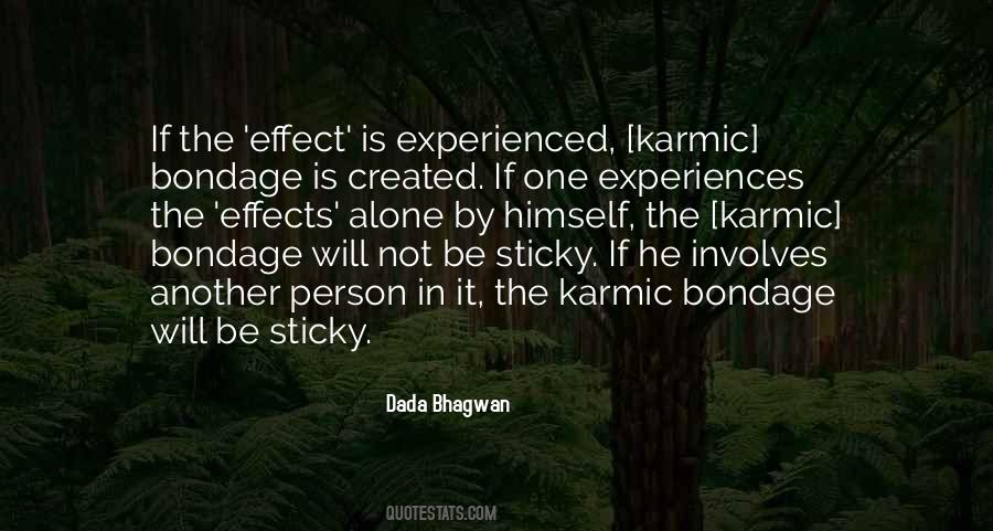 Quotes About Karmic #1782919
