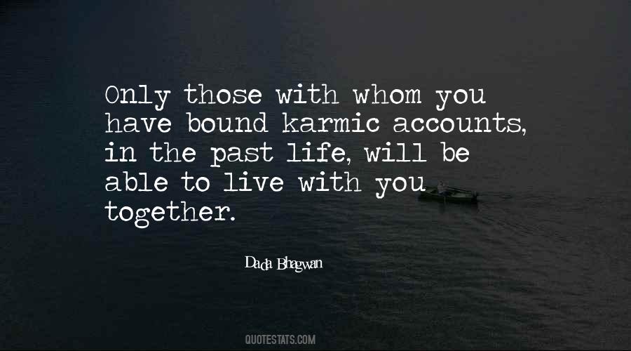 Quotes About Karmic #477779
